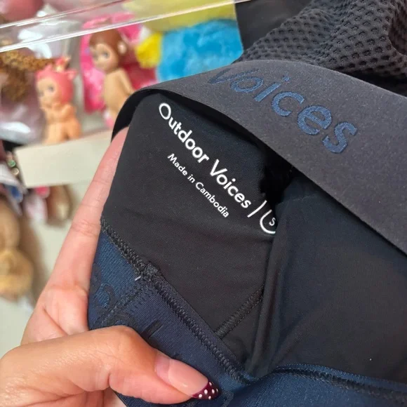 Outdoor Voices Doing Things polka dot Sports Bra Sz Small - Picture 7 of 7